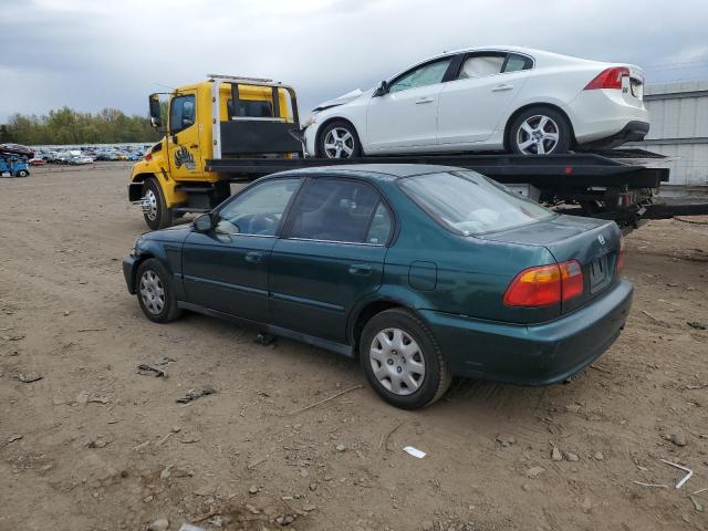 2HGEJ6614YH577855 - 2000 HONDA CIVIC BASE GREEN photo 2