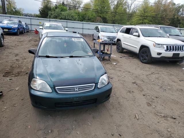 2HGEJ6614YH577855 - 2000 HONDA CIVIC BASE GREEN photo 5