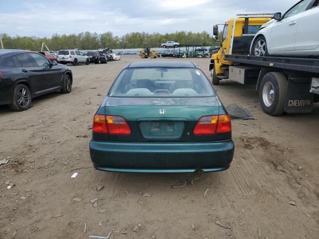 2HGEJ6614YH577855 - 2000 HONDA CIVIC BASE GREEN photo 6