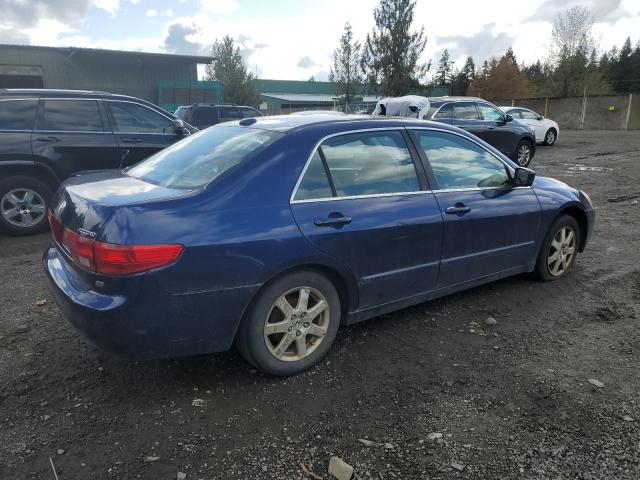 1HGCM66895A051985 - 2005 HONDA ACCORD EX BLUE photo 3