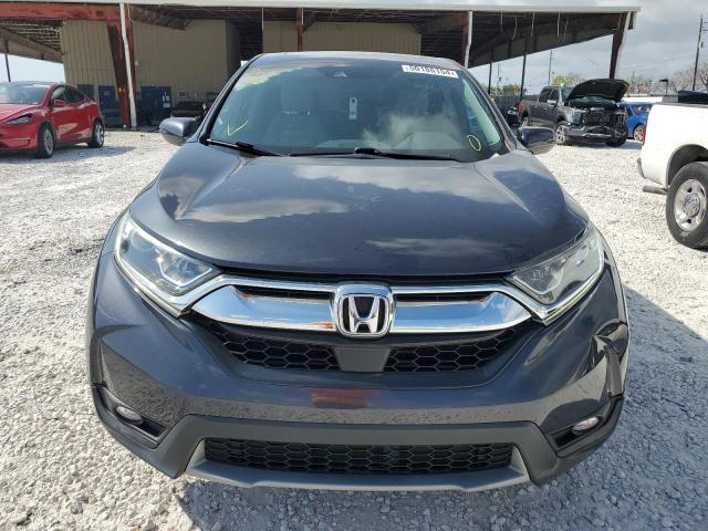 7FARW1H57KE005331 - 2019 HONDA CR-V EX GRAY photo 5