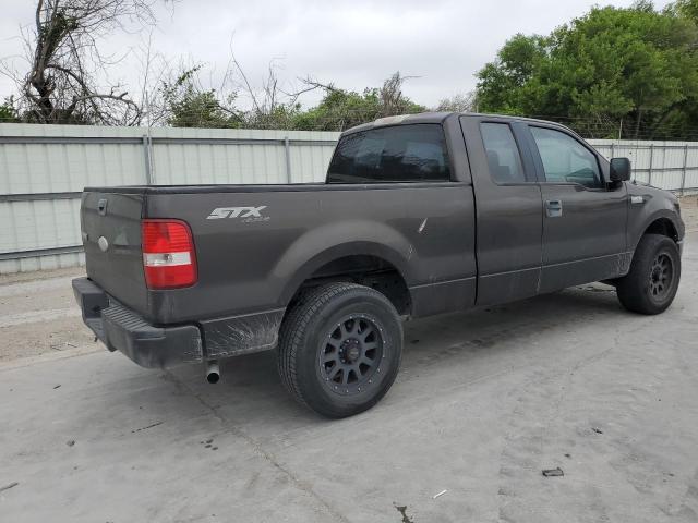 1FTRX14W86NA26221 - 2006 FORD F150 BLACK photo 3