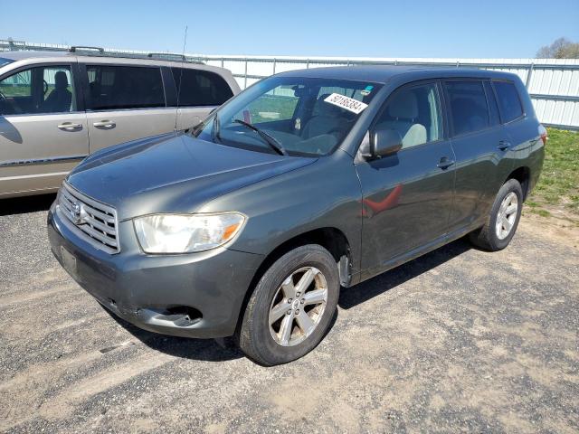 JTEES41A882046427 - 2008 TOYOTA HIGHLANDER GREEN photo 1