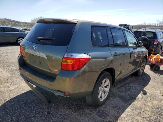 JTEES41A882046427 - 2008 TOYOTA HIGHLANDER GREEN photo 3