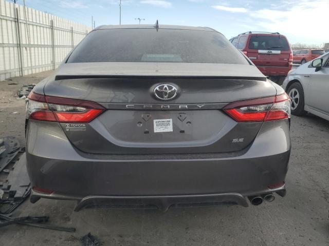 4T1S11AK6RU918624 - 2024 TOYOTA CAMRY SE NIGHT SHADE CHARCOAL photo 6