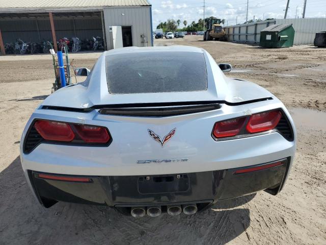 1G1YB2D76H5109957 - 2017 CHEVROLET CORVETTE STINGRAY 1LT SILVER photo 10