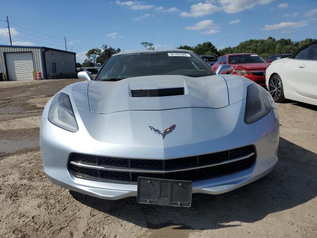 1G1YB2D76H5109957 - 2017 CHEVROLET CORVETTE STINGRAY 1LT SILVER photo 5