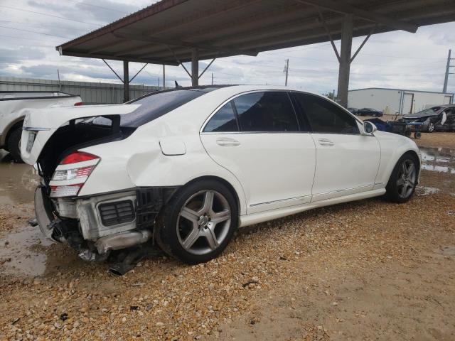 WDDNG71XX7A070556 - 2007 MERCEDES-BENZ S 550 WHITE photo 3