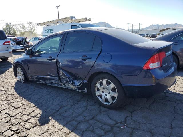 2HGFA1F52BH543723 - 2011 HONDA CIVIC LX BLUE photo 2