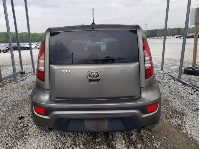 KNDJT2A54D7544340 - 2013 KIA SOUL GRAY photo 6