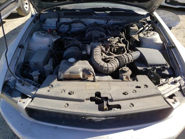 1ZVFT80N955124920 - 2005 FORD MUSTANG SILVER photo 11