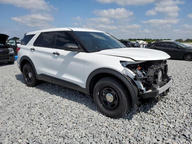 1FM5K8AW3PNA08085 - 2023 FORD EXPLORER POLICE INTERCEPTOR 白色 照片 4