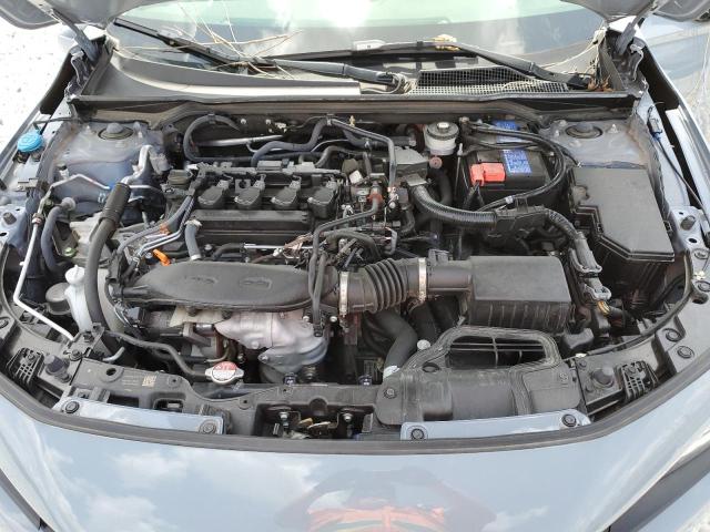 2HGFE1F92NH315457 - 2022 HONDA CIVIC TOURING GRAY photo 11