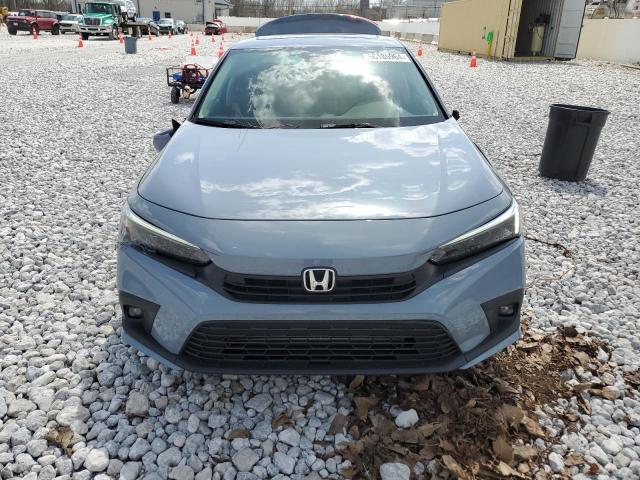 2HGFE1F92NH315457 - 2022 HONDA CIVIC TOURING GRAY photo 5