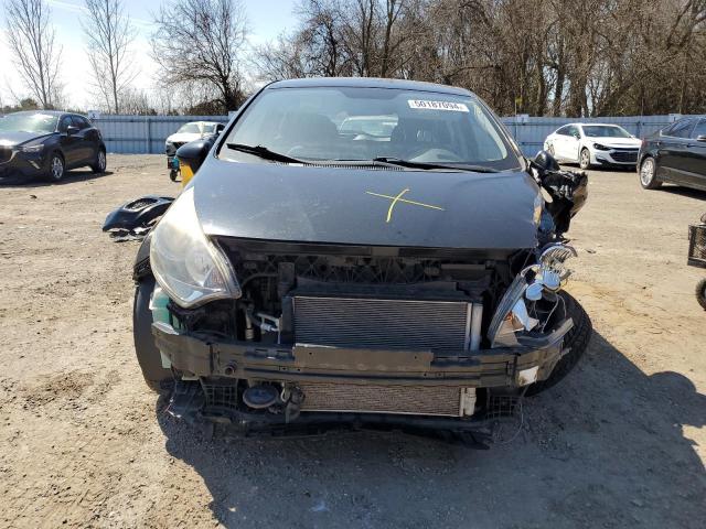 KNADM5A30C6711515 - 2012 KIA RIO LX BLACK photo 5