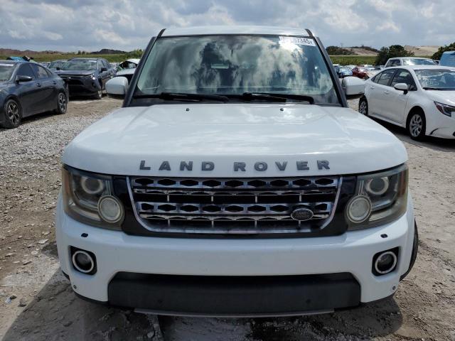 SALAK2V61GA798836 - 2016 LAND ROVER LR4 HSE LUXURY WHITE photo 5