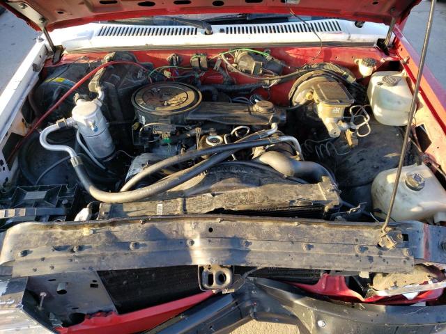 1GTBS14EXF2545215 - 1985 GMC S TRUCK S15 RED photo 11