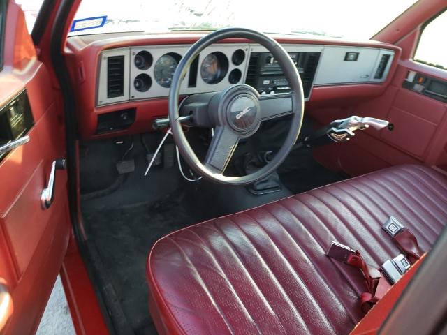 1GTBS14EXF2545215 - 1985 GMC S TRUCK S15 RED photo 8