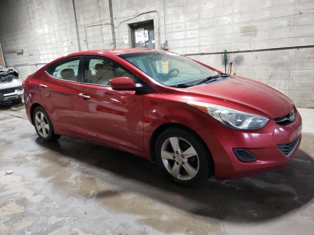 5NPDH4AE3DH379077 - 2013 HYUNDAI ELANTRA GLS RED photo 4