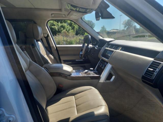 SALGV3TF2EA162952 - 2014 LAND ROVER RANGE ROVE AUTOBIOGRAPHY WHITE photo 5
