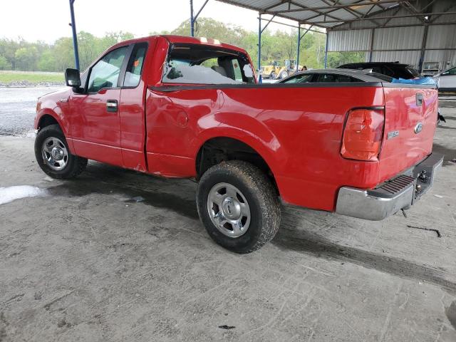 1FTRF12297NA75707 - 2007 FORD F150 RED photo 2