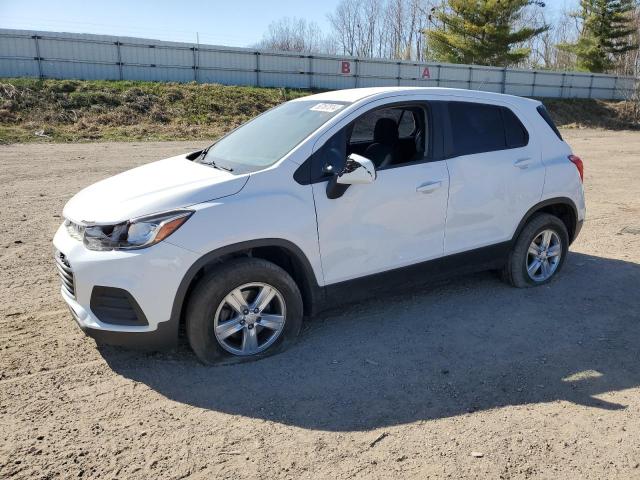 3GNCJNSB2JL320034 - 2018 CHEVROLET TRAX LS WHITE photo 1