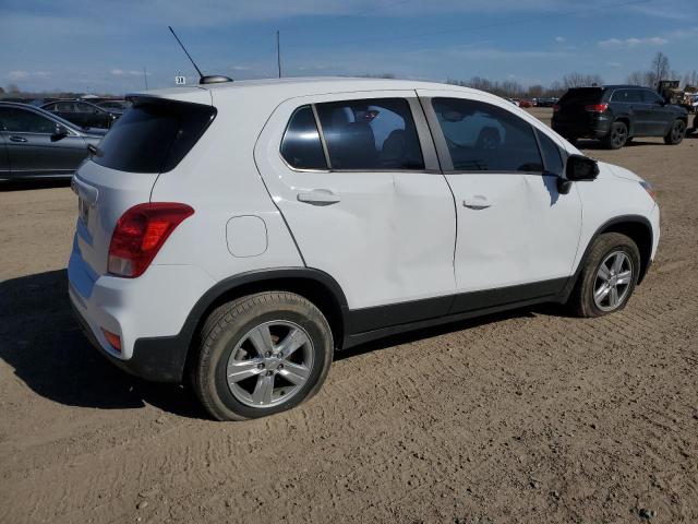 3GNCJNSB2JL320034 - 2018 CHEVROLET TRAX LS WHITE photo 3