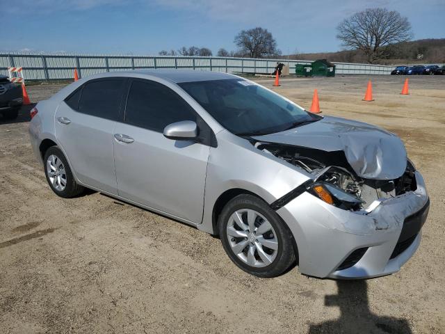 5YFBURHE6EP133585 - 2014 TOYOTA COROLLA L SILVER photo 4