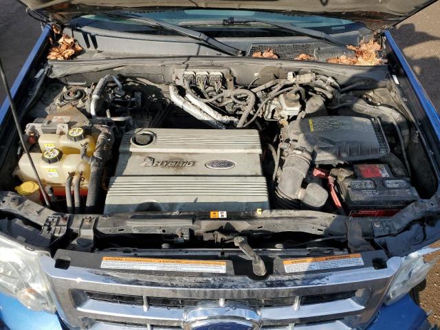 1FMCU59H38KB24055 - 2008 FORD ESCAPE HEV BLUE photo 12