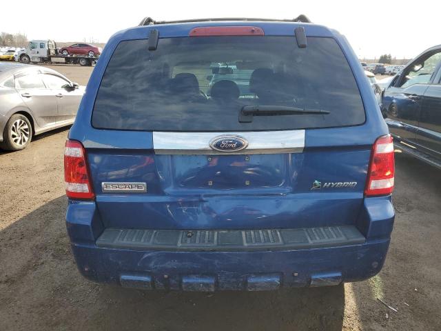 1FMCU59H38KB24055 - 2008 FORD ESCAPE HEV BLUE photo 6