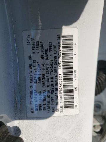 1HGCR2F53FA253254 - 2015 HONDA ACCORD SPORT WHITE photo 12