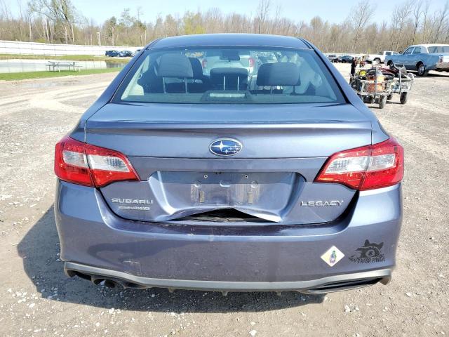 4S3BNAB62J3008795 - 2018 SUBARU LEGACY 2.5I BLUE photo 6