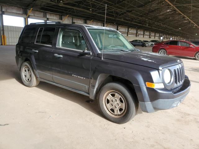 1C4NJPBB9ED737305 - 2014 JEEP PATRIOT SPORT BLACK photo 4