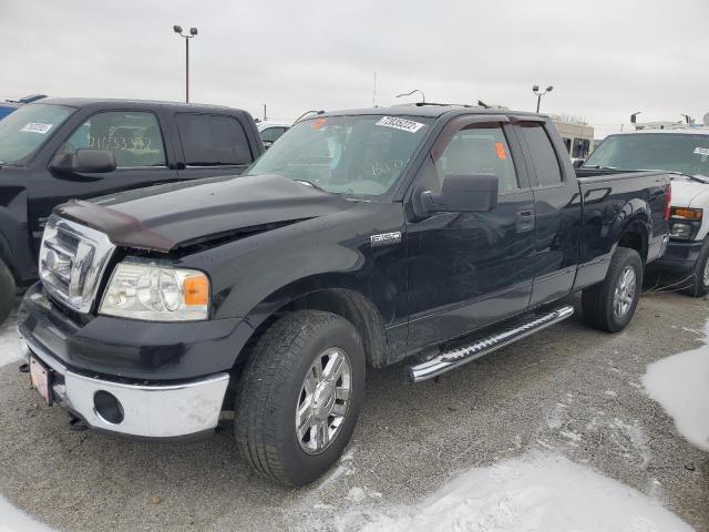 1FTPX14V67FB85023 - 2007 FORD F150 BLACK photo 1