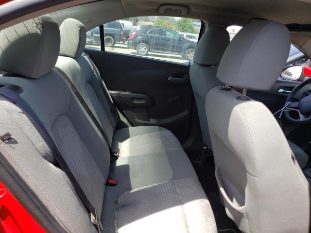 1G1JA5SH8C4133600 - 2012 CHEVROLET SONIC LS RED photo 10