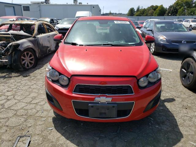 1G1JA5SH8C4133600 - 2012 CHEVROLET SONIC LS RED photo 5