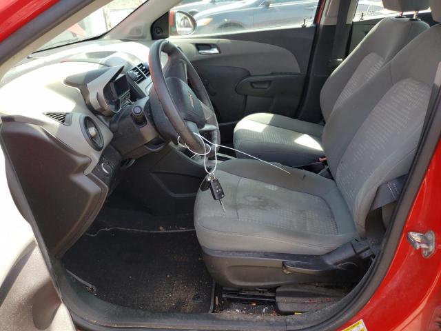 1G1JA5SH8C4133600 - 2012 CHEVROLET SONIC LS RED photo 7