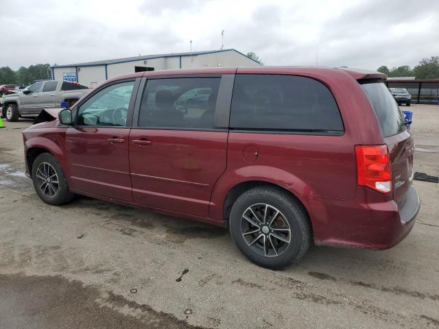 2C4RDGBGXHR740963 - 2017 DODGE GRAND CARA SE MAROON photo 2