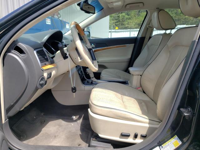3LNHL2GC5AR605540 - 2010 LINCOLN MKZ BLACK photo 7