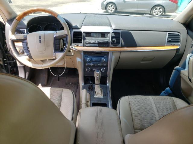 3LNHL2GC5AR605540 - 2010 LINCOLN MKZ BLACK photo 8