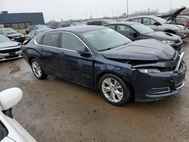 2G1125S32F9125110 - 2015 CHEVROLET IMPALA LT BLUE photo 4