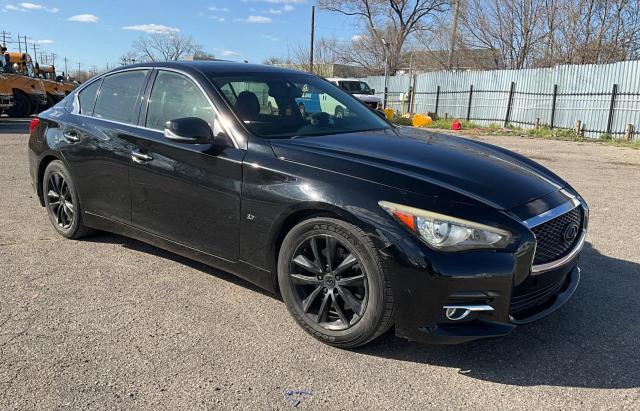 JN1BV7AP5FM334883 - 2015 INFINITI Q50 BASE BLACK photo 1