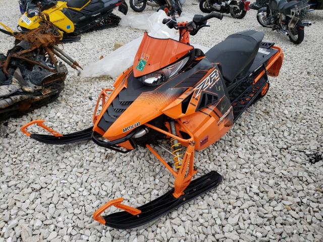 4UF14SNW3ET115515 - 2014 ARCTIC CAT ZR ORANGE photo 2