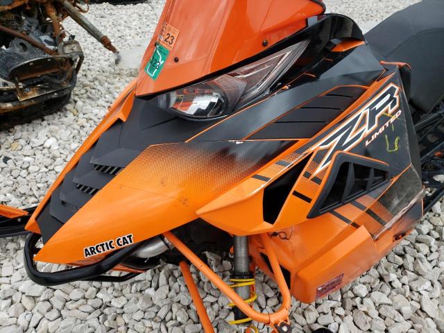 4UF14SNW3ET115515 - 2014 ARCTIC CAT ZR ORANGE photo 9