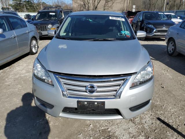 3N1AB7AP2EY335960 - 2014 NISSAN SENTRA S SILVER photo 5