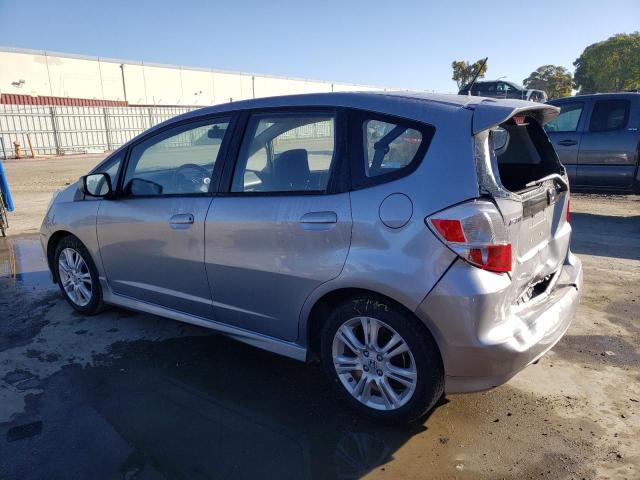 JHMGE88639S027457 - 2009 HONDA FIT SPORT GRAY photo 2