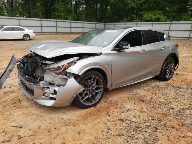 SJKCH5CP9HA019113 - 2017 INFINITI QX30 BASE SILVER photo 1