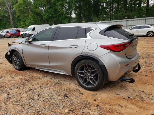 SJKCH5CP9HA019113 - 2017 INFINITI QX30 BASE SILVER photo 2