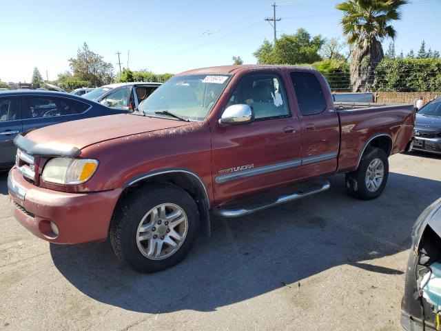 5TBRT34183S401325 - 2003 TOYOTA TUNDRA ACCESS CAB SR5 BURGUNDY photo 1