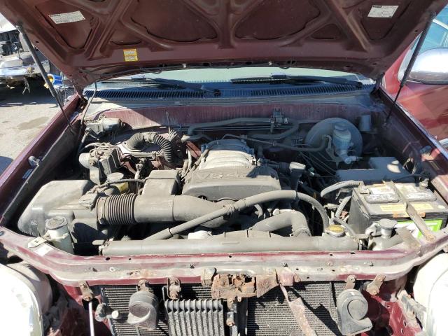 5TBRT34183S401325 - 2003 TOYOTA TUNDRA ACCESS CAB SR5 BURGUNDY photo 11